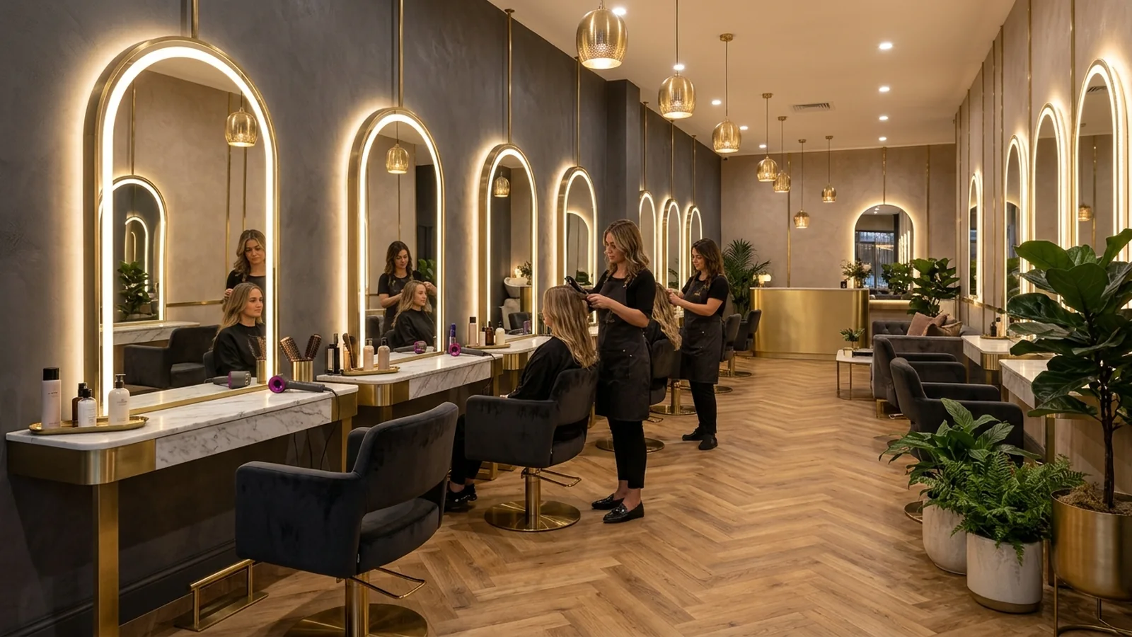 Maltepe Gamze Güzellik Merkezi Salon İçi Atmosferi